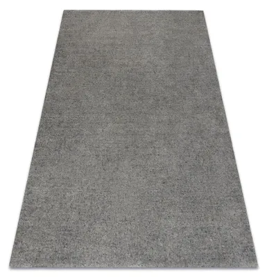 Produktbild von Wollteppich BERBER LOOM grau - HANDGEWEBT, Mélange, dick Grau 60x90 cm