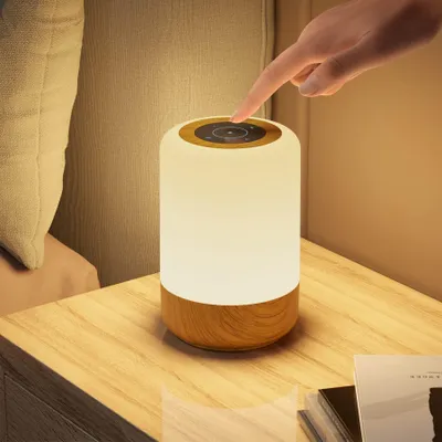 Productafbeelding van Led-bedlampje met aanraakfunctie, dimbaar, tafellamp op oplaadbare batterij