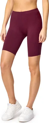 Produktbild von Bellivalini Damen Kurze Leggings aus Viskose BLV50-149 (Weinrot, XS)