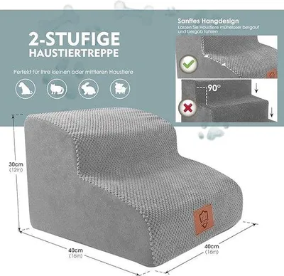 Produktbild von Hundeschlafplatz, hochdichtes Schaum, waschbar, 43x18cm