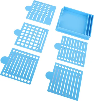 Produktbild von Haftnotiz-Schablone Wiederverwendbarer ABS-Haftnotizhalter Memo-Pad-Organizer für Schule und Büro