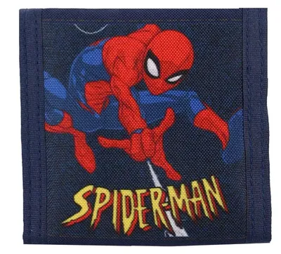 Zdjęcie produktu dla Vadobag Spider-Man Web Hero, Portfelowy, Wielobarwny, Obraz, Spider-Man, 100 mm, 10 mm