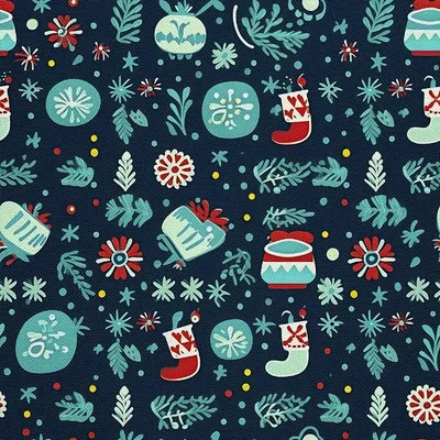 Produktbild von OUTDOOR DEKOSTOFFE OXFORD - Motiv Weihnachtsferien | DX1878