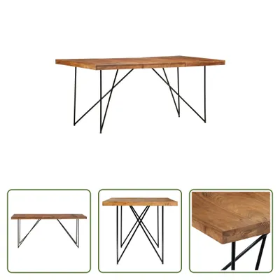 Obrázok produktu pre The Living Store Jedálenský stôl 180 x 90 x 76 cm z masívneho dreva akácie