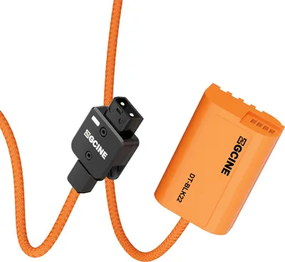 Image de ZGCINE DMW-BLK22 batterie factice avec connecteur D-Tap, câble d'alimentation, 60 cm de long, en remplacement des appareils photo Panasonic Lumix DC-G9 II/ DC-S5/ DC-S5 IIX/ GH5 GH6/ S5II/ S5IIX/ S5M2/ S5M2X/ GH5M2