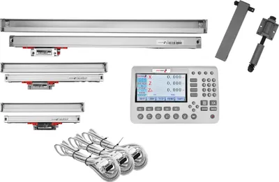 Produktbild von PAULIMOT 4-Achsen Glasmaßstab-Messsystem-Set für SIEG SX3L