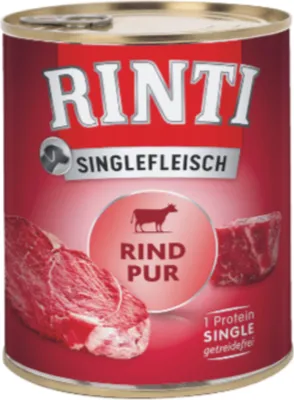 Image de Rinti 800 g x 6, viande de bœuf pure, en conserve