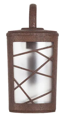 Zdjęcie produktu dla Kinkiet zewnętrzny Pescara brązowy 1xE27x60W aluminium wym:37x16x18cm IP44 Rabalux
