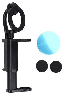 Obrázek produktu pro Držák na telefon pro kytaru, otočný, s nastavitelnou svorkou, přenosný magnetický držák