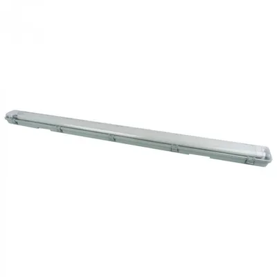 Image de Kit de luminaires hermétiques + 2 tubes LED G13 18 W 4000 K blanc neutre 1800 lm 120 cm IP65 Eco Light