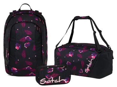 Produktbild von Satch Schulrucksack-Set AIR Mystic Nights 3-teilig, Kollektion 2025