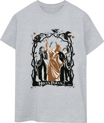 Produktbild von Disney - "Hocus Pocus" T-Shirt für Damen BI20246 (XXL) (Grau)