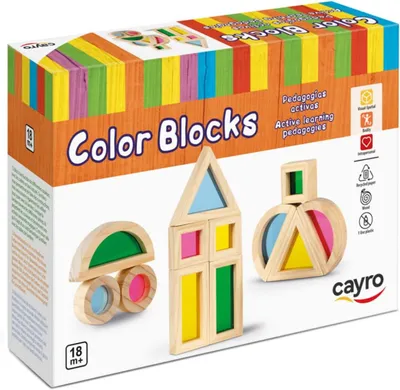 Productafbeelding van Color BLOCKS INSPIRED BY MONTesSORI Multicolor (8170