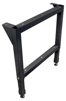 Produktbild von ADB Werkbankfüße anthrazitgrau 70,0 cm 58,0 - 98,0 cm