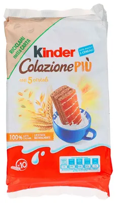 Produktbild von Kinder 8000500283219, 290 g, 121 kcal, 1741 kJ, 416 kcal, 19,6 g, 9,6 g