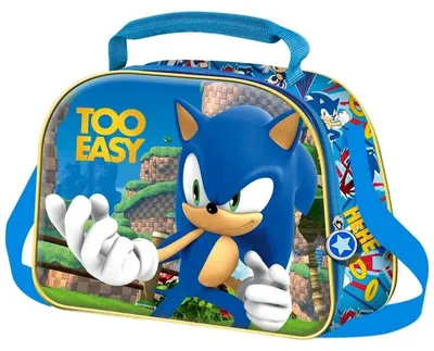 Produktbild von Karactermania Sonic The Hedgehog Easy Lunchtasche Blau Kinder Blau One Size