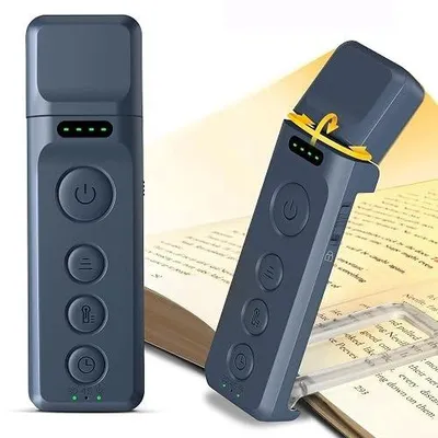 Zdjęcie produktu dla Lampka do czytania LED 14 diod USB c 3 kolory 5 jasności dla mamy