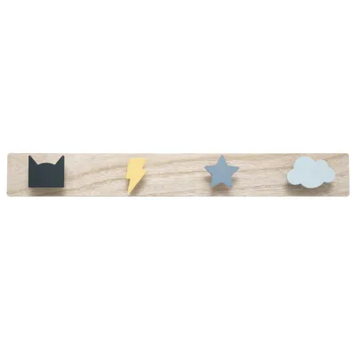 Produktbild von Kindergarderobe SHAPES SUPERHERO