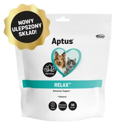 Image de APTUS RELAX stress et anxiété chien et chat 30 pièces