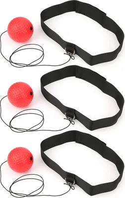 Produktbild von 3-teiliges, kopfmontiertes Boxball-Kampftraining, Bounce-Response-Zubehör