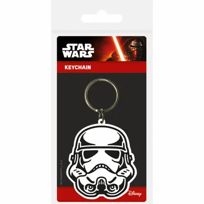 Produktbild von Pyramid International Star Wars Gummi-Schlüsselanhänger Stormtrooper 6 cm RK38340