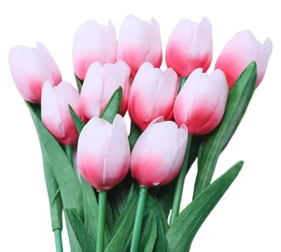 Produktbild von Tulpen-Kunstblume, Seidenblume, feuchtigkeitsspendend für die Hände, künstliche Blume, Hochzeits- und Heimdekoration, Kunstblume