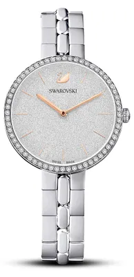 Image de Swarovski Cosmopolitan Uhr, Schweizer Produktion, Metallarmband, Silberfarben, Edelstahl COSMOPOLITAN MB STS/SIL/STS 5517807