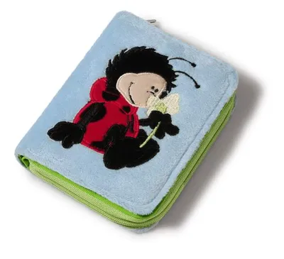 Produktbild von Nici Geldbeutel Marienkäfer Plüsch 12x9,5cm 36882