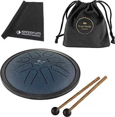 Produktbild von Meinl Sonic Energy SSTD2NB Small Tongue Drum mitTuch