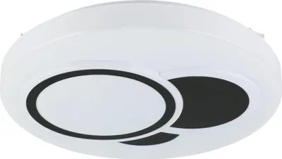 Produktbild von Eglo LED Deckenleuchte Espartaco weiß schwarz Ø 38,5 cm