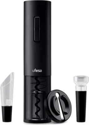Produktbild von Ufesa 73205470, Elektrischer Korkenzieher, Schwarz, Box