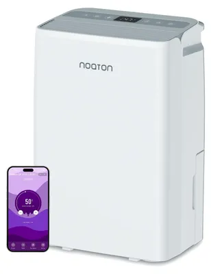 Produktbild von DF 4220 Luftentfeuchter mit WLAN App 24H HEPA-Luftreiniger Timer mit Ablaufschlauch 2200 ml-Wassertank Automatischer 20L 70 m² DF 4220 HEPA WiFi Weiß