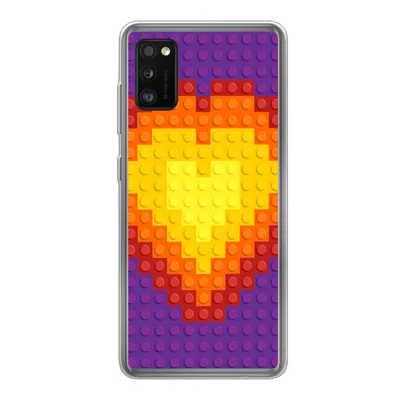 Produktbild von MuchoWow® Handyhülle Schutzhülle Hülle für Samsung Galaxy A41 Muster - Herz Silikon Softcase Handy Hülle - Mobiltelefon