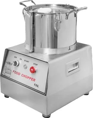Zdjęcie produktu dla Kuter masarski rozdrabniacz garnkowy siekacz warzyw owoców Mega-M UC 10L 1100W 230V