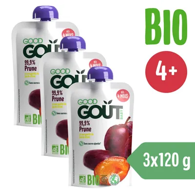 Image de 3 x Good Gout pruneaux (120 g)