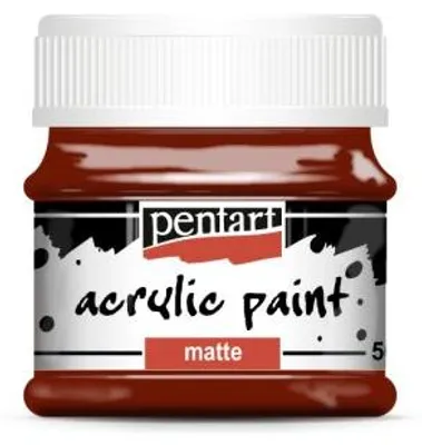 Obrázek produktu pro Akrylová barva matná PENTART 50 ml BORDÓ