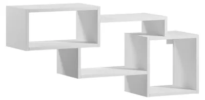 Obrázek produktu pro Nástěnná police ALITTY 96x46 cm, bílá
