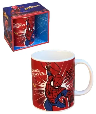 Keramische Mok Spiderman, 350 ml, in Geschenkbox