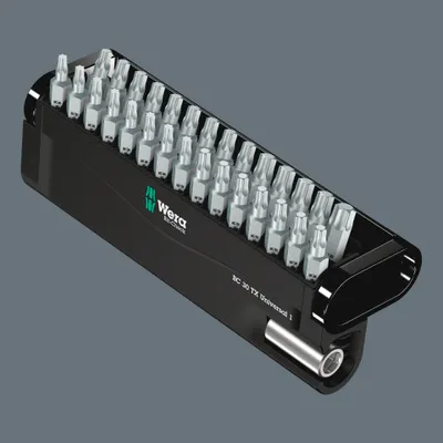 Imagen del producto de Juego de puntas WERA Bit-Check TX Universal 1 SB (30 piezas)