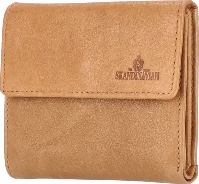 Produktbild von The Skandinavian Brand Damen Lederbörse - Cognac : Cognac Farbe vom Hersteller: Cognac