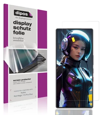Produktbild von 4x Schutzfolie für Nubia Red Magic 11S Pro Plus klar Displayschutzfolie Folie Display Schutz dipos