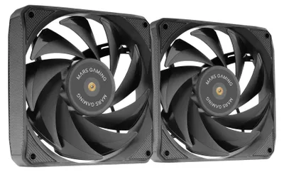 Productafbeelding van Mars Gaming MF-NCLX2, Ventilator, 12 cm, Zwart