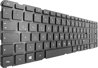 Produktbild von DE Schwarz Tastatur ohne Beleuchtung kompatibel für HP Pavilion Sleekbook 15-b156sg