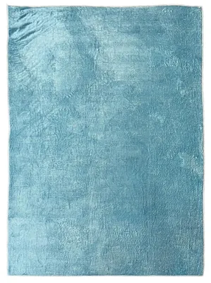 Teppich, Polyester, Blau, 120 x 180 cm