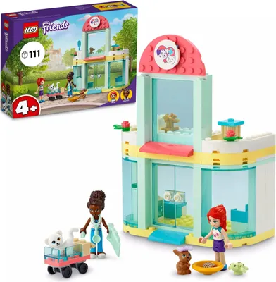 Obrázek produktu pro LEGO Friends Veterinární klinika, Sada na stavění, 4 rok/roky, Plast, 0 kusů, 364 g