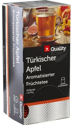 Obrázok produktu pre Ovocný čaj s jablkom, 25 vrecúšok