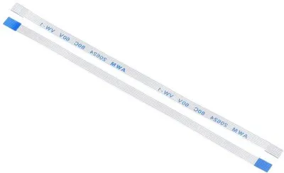 Zdjęcie produktu dla Elastyczny kabel FFC FPC z 6-pinowym złączem, 0,5 mm, długość 100 mm, do wyświetlaczy LCD i drukarek 3D