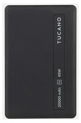 Produktbild von Tucano Power bank per laptop, 20000 mAh, Schwarz