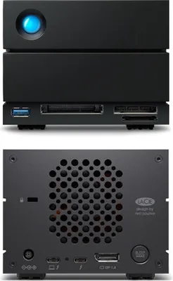 Produktbild von LaCie 2big Dock STLG48000400 - Festplatten-Array - 48 TB - 2 Schächte (SATA-600)
