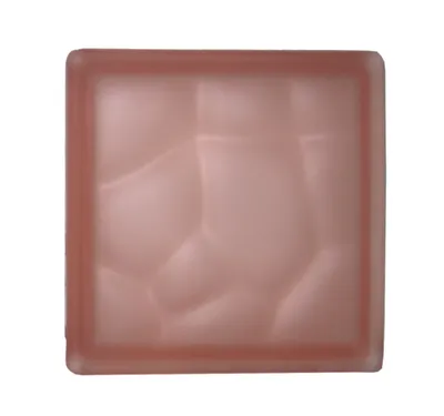 Obrázok produktu pre VETROMATTONE, vlnitá, ružová, saténová, 19 x 19 x 8 cm